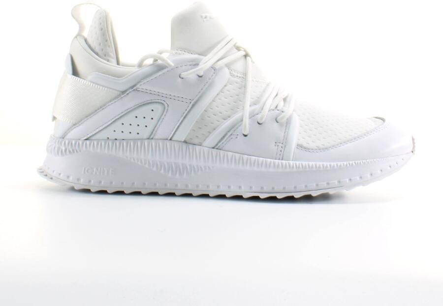 Puma TSUGI Blaze Meta Wit Textiel Heren Lace Up Trainers 363744 01