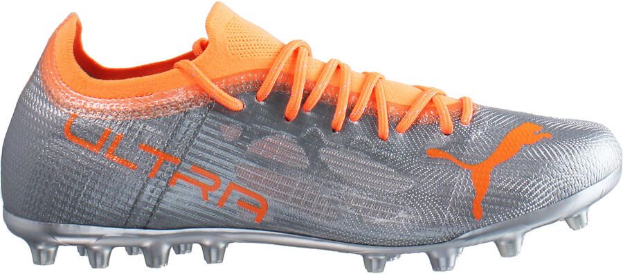 Puma Ultra 1.4 MG Zilver Heren Voetbalschoenen