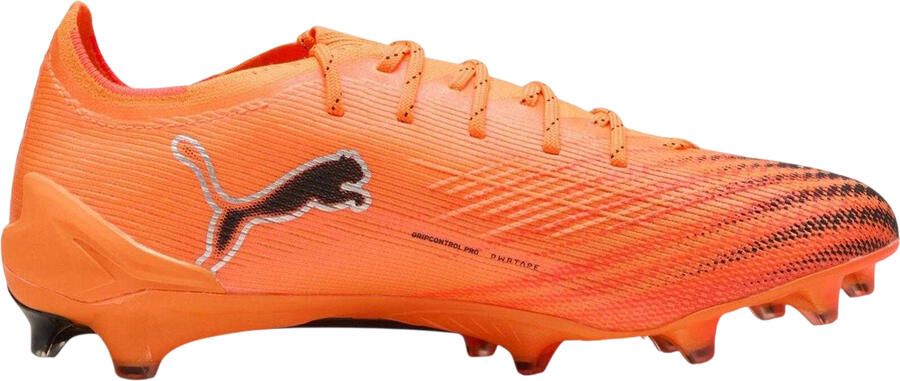 Puma Ultra 5 Ultimate Brilliance Elite voetbalschoenen voor dames voor harde ondergrond (Oranje zwart)