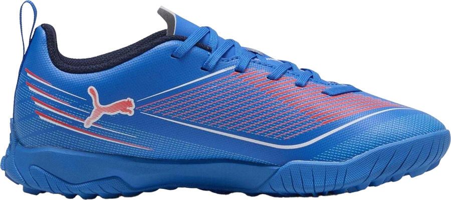 Puma Ultra 6-voetbalschoenen voor jongens (Blauw Wit)
