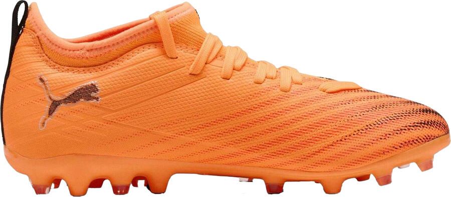 Puma Ultra 6 voetbalschoenen voor kinderen voor wedstrijden op een harde ondergrond (Rood Zwart)