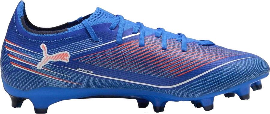 Puma Unisex voetbalschoenen voor volwassenen model Ultra 6 voor harde ondergrond (Blauw Wit)