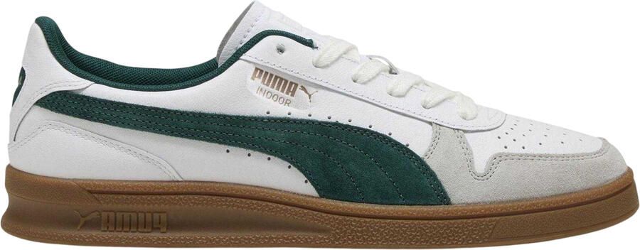 Puma Unisex Volwassen Leren Platte Sneakers ( Wit)