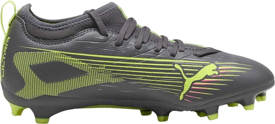 Puma Voetbalschoenen voor kinderen – Ultra Match – voor harde ondergrond (Gematteerd Zilver)