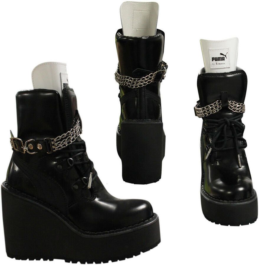 Puma x Fenty Zwart Grunge Laarzen Dames