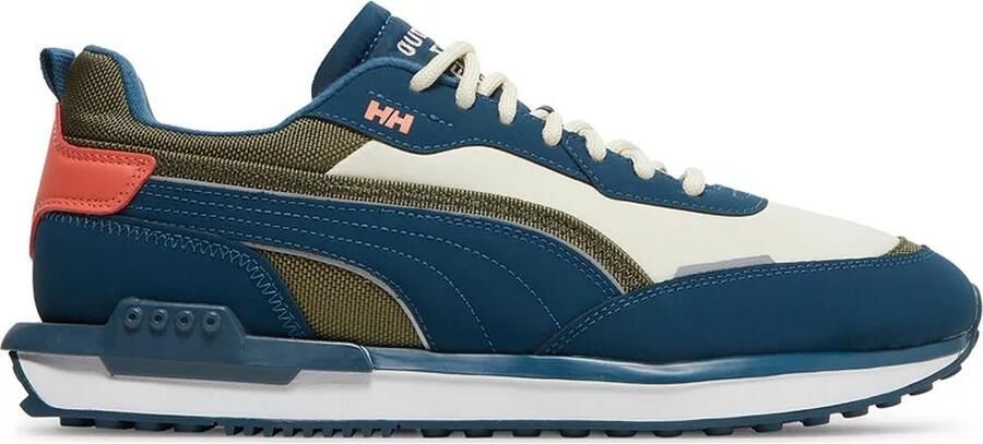 Puma x Helly Hansen City Rider Heren Blauwe Sneakers