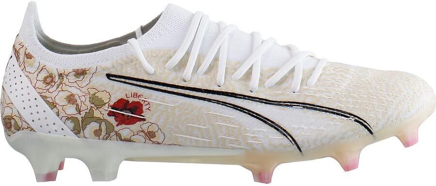 Puma x Liberty Ultra FG AG Dames Beige Voetbalschoenen