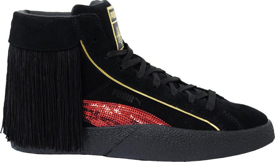 Puma x Love Charlotte Zwart Leer Hi Lace Up Damestrainers 371405 01