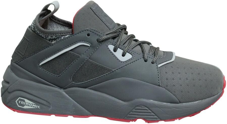 Puma x Staple Blaze Of Glory Sock Slip On Grijs Lace Up Herentrainers 363204 02