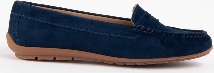 Purapiel Mocassin Meilis2 Blauw