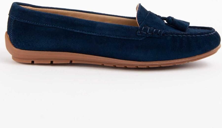 Purapiel Mocassin Meilis3 Blauw