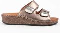 Purapiel Sandalen Met Een Sleehak Leida2 Brons - Brons