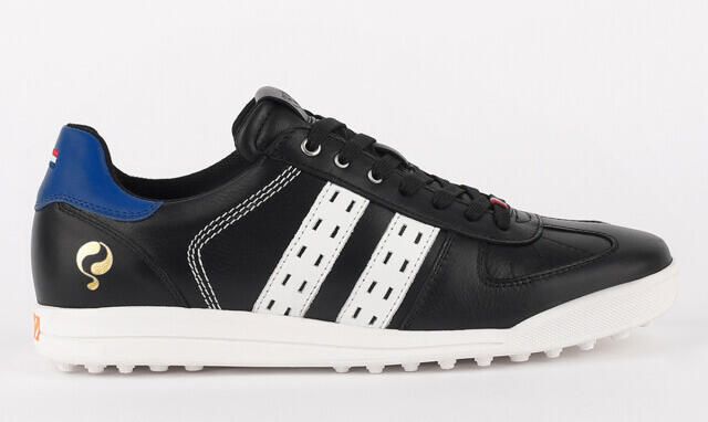 Q1905 Golfschoen fairway zwart wit kobalt blauw