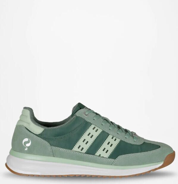 Q1905 Sneaker boston pro lichtgroen donkergroen