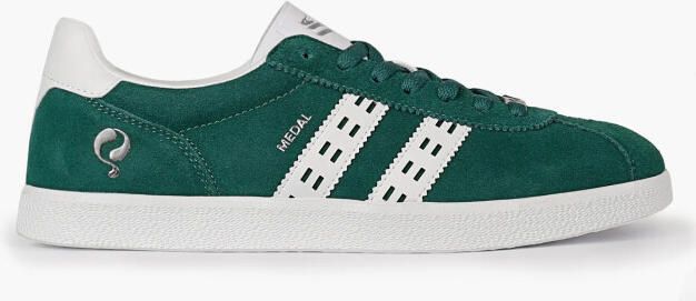 Q1905 Sneaker medal classic hardgroen wit