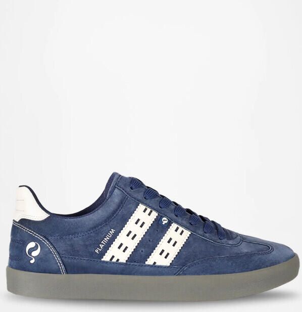 Q1905 Sneaker platinum blauw offwhite grijs