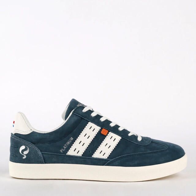 Q1905 Sneaker platinum marine wit