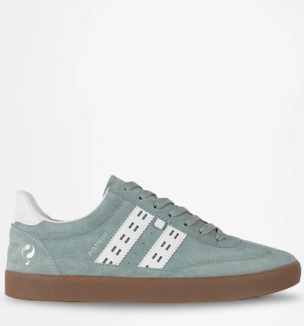 Q1905 Sneaker platinum mistgroen offwhite