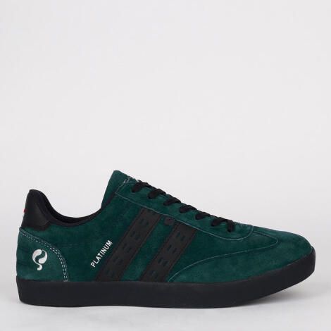 Q1905 Sneaker platinum teal donkerblauw