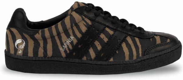 Q1905 Sneaker sarnia taupe black