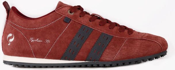 Q1905 Sneaker typhoon sp bordeaux donkerblauw wit