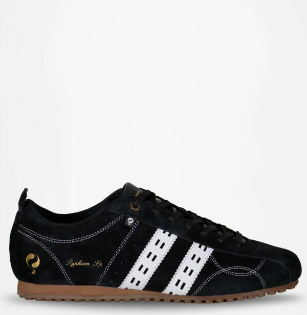 Q1905 Sneaker typhoon sp zwart wit gum