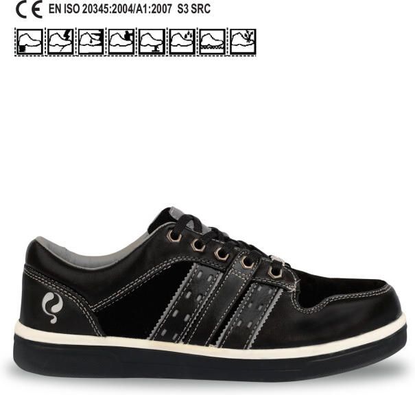 Q1905 Werkschoen derby black qs0300