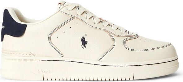 Ralph Lauren Masters court sneakers low top ecru lage sneakers unisex
