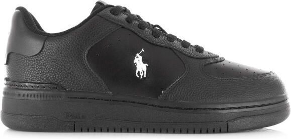 Ralph Lauren Polo Masters court sneakers black white lage sneakers unisex