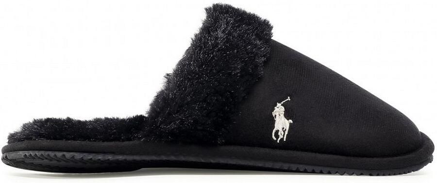 Ralph Lauren Summit Scuff II Zwarte Damesslippers