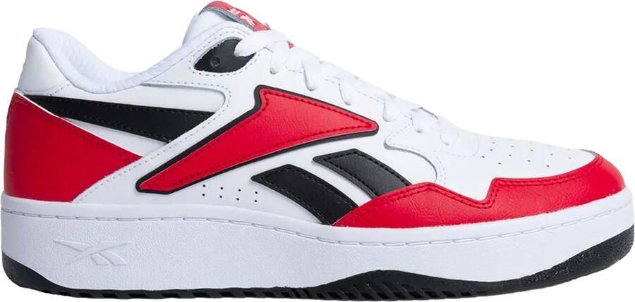 Reebok ATR Chill leren platte herensneakers (Vector Rood Zwart)
