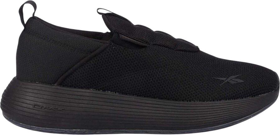 Reebok Dames DMX Comfort Slip-on Sneakers (Zwart Grijs)
