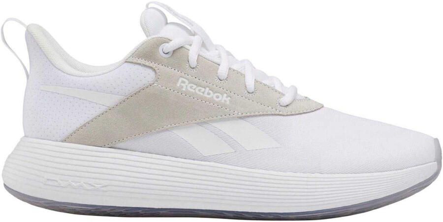 Reebok Dames Dmx Comfort Suede Paneel Sneakers (Wit)