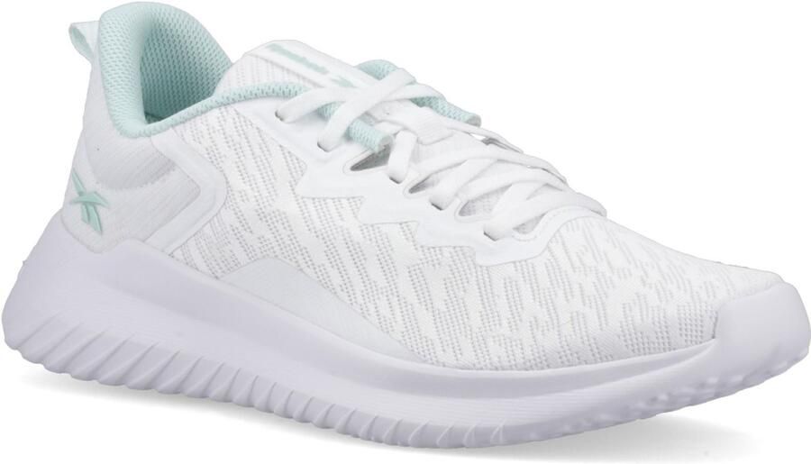 Reebok Fluxlite II Textiel Dames Ftwr Wit Glitch Aqua Sneakers