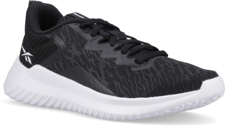 Reebok Fluxlite II Textiel Dames Zwart Ftwr Wit Grijs Vijf Sneakers