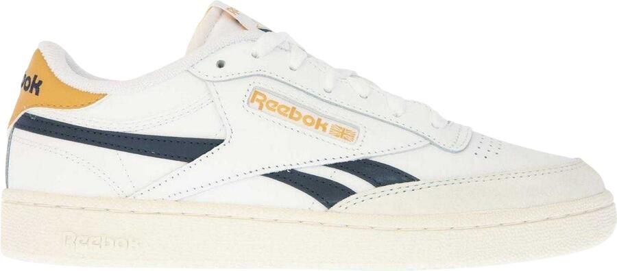Reebok Heren Club C Revenge Flat Sportschoenen (Wit Marine)