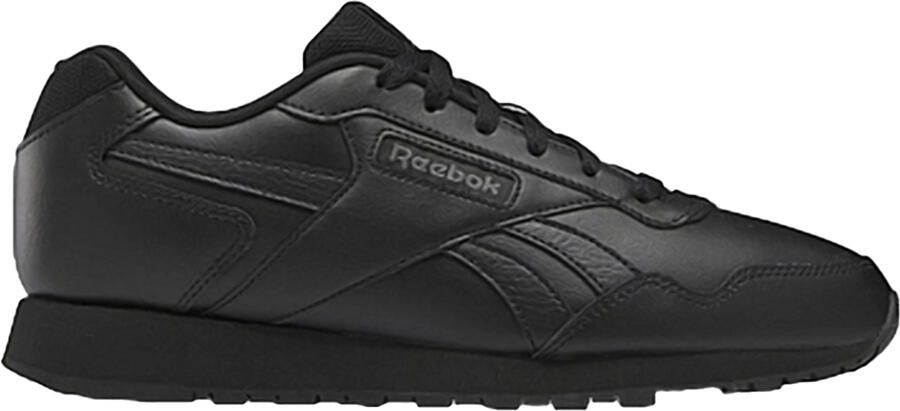 Reebok Heren Glide Leren Trainers (Zwart)