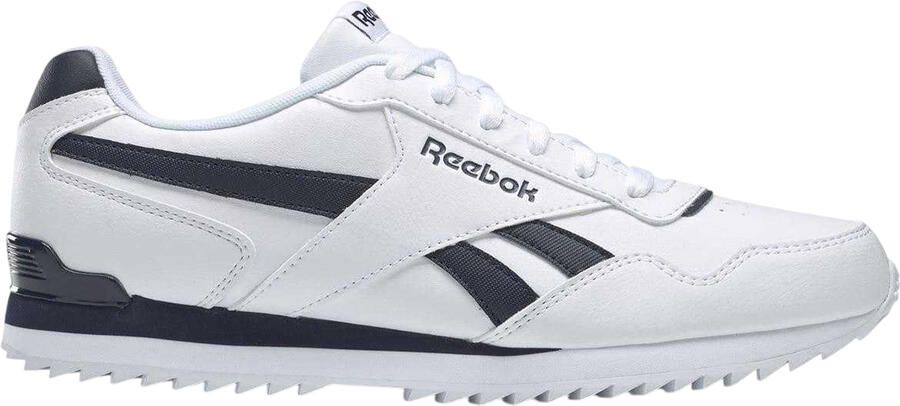 Reebok Heren Royal Glide Classic Sneakers (Wit Navy)