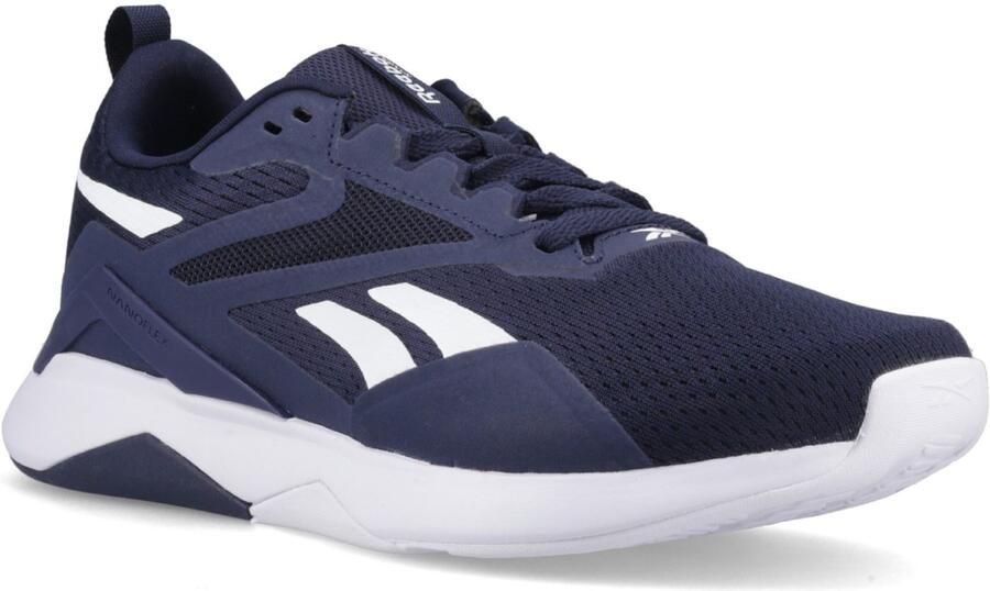 Reebok Nanoflex TR 2 Textiel Mannen Vector Marine Wit Zwart Sneakers