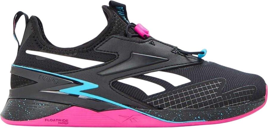 Reebok Unisex Nano X3 hardloopschoenen voor volwassenen (Zwart)