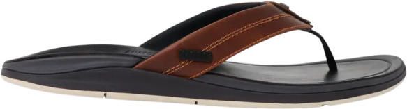 Reef Leather bruin heren slipper