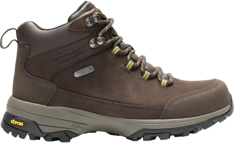 Regatta Dames Burrell II Leren Wandelschoenen (Castanje)