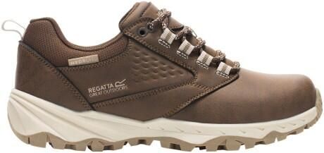 Regatta Dames Amble Synthetisch Leren Waterdichte Wandelschoenen (Kastanje warm beige)