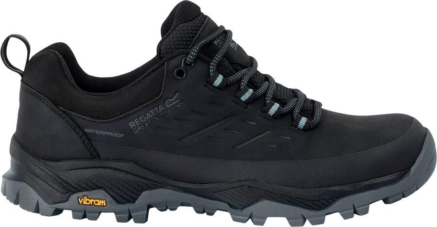 Regatta Dames Blake Laag Loopschoenen (Zwart Groen Haze)