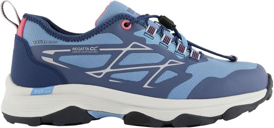 Regatta Dames Blaze II Waterdichte Trainers (Gewassen denim viatorblauw)