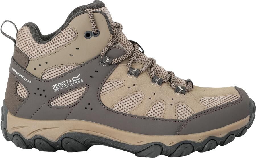 Regatta Dames Edgepoint IV Mid Cut Wandelschoenen (Taupe)