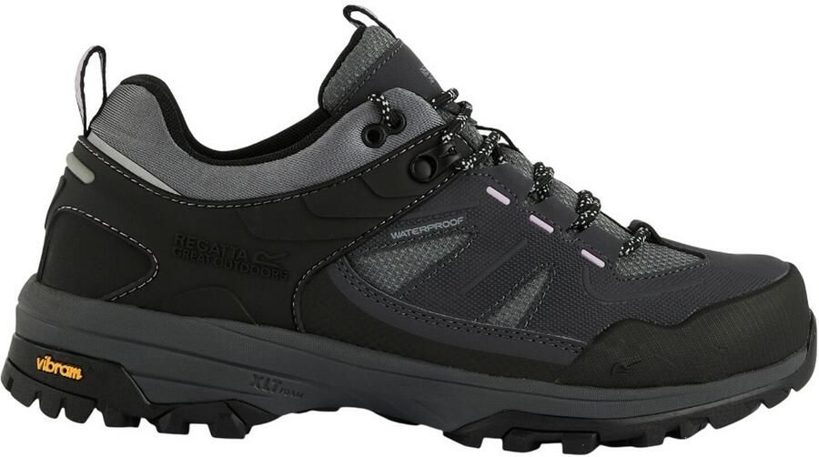 Regatta Dames Regen Laag Loopschoenen (Seal grijs duister roze)