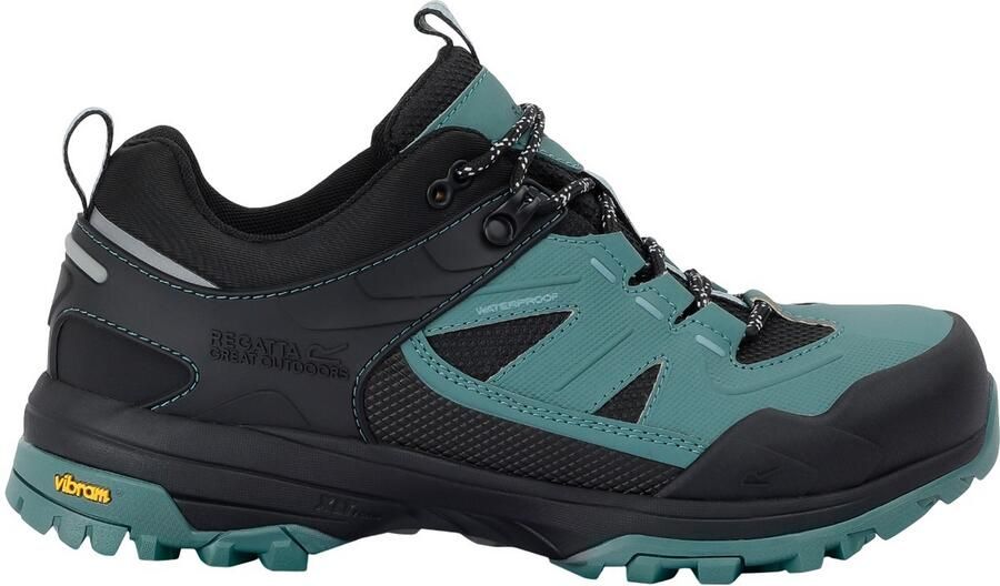 Regatta Dames Regen Laag Loopschoenen (Vuren Groen Zwart)