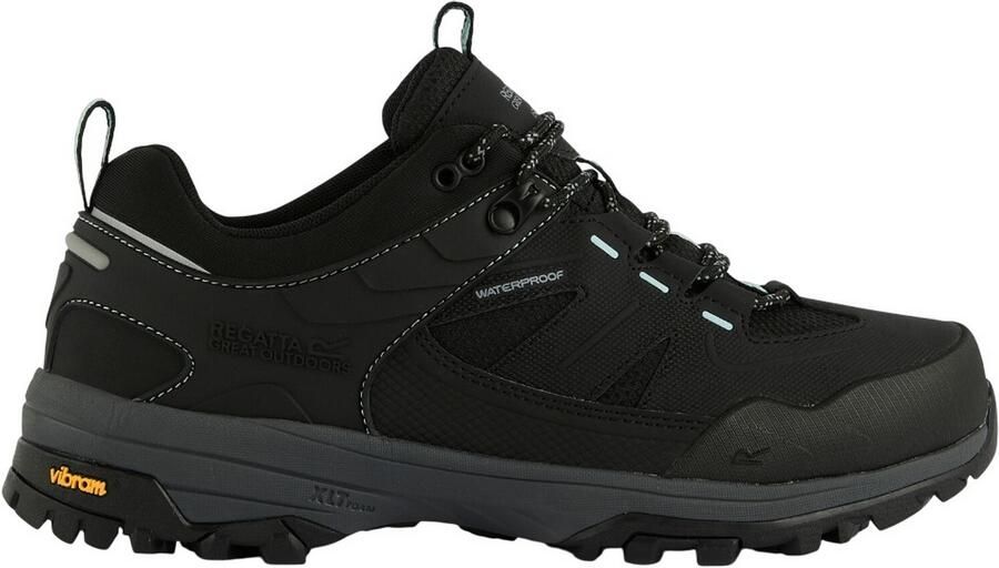 Regatta Dames Regen Laag Loopschoenen (Zwart Aqua)
