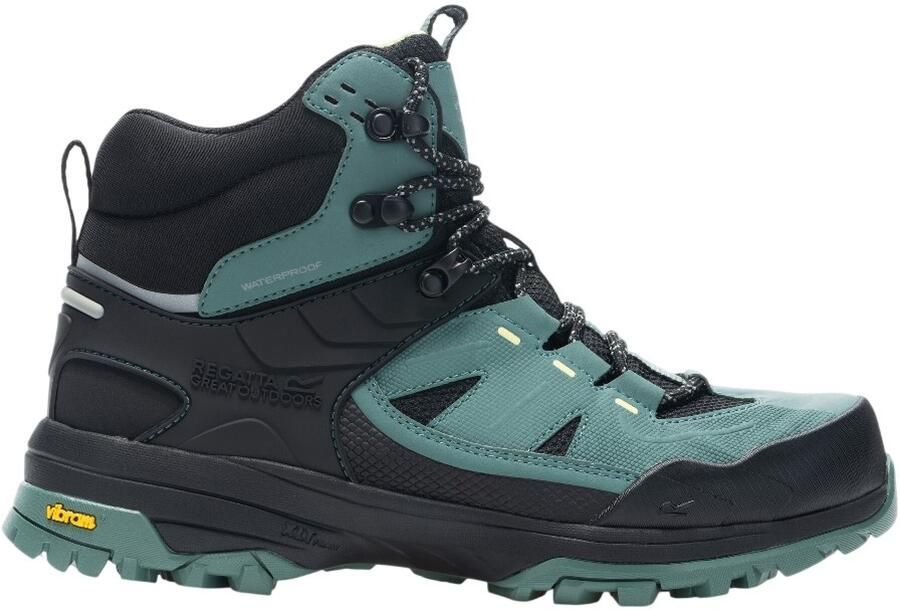 Regatta Dames Regen Wandelschoenen (Sparrogroen Kanariegeel)